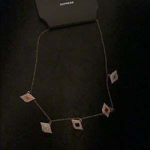 NWT Express Evil Eye Gold Necklace